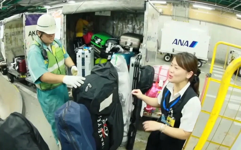 You would expect a sinking airport to have better things to do, but this Japanese airport balances its existential crisis with ensuring it never loses a bag.