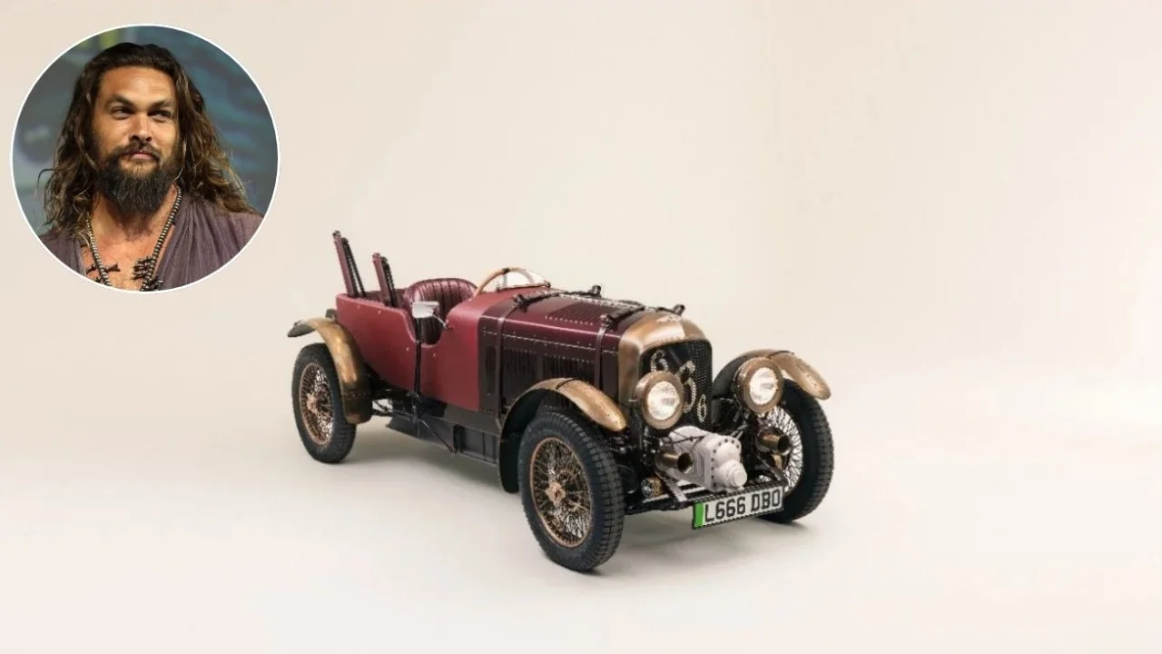 Jason Momoa commissioned a 1-of-1 Bentley Blower Jnr and it took over 100 hours just to carve the knob on the stick shift