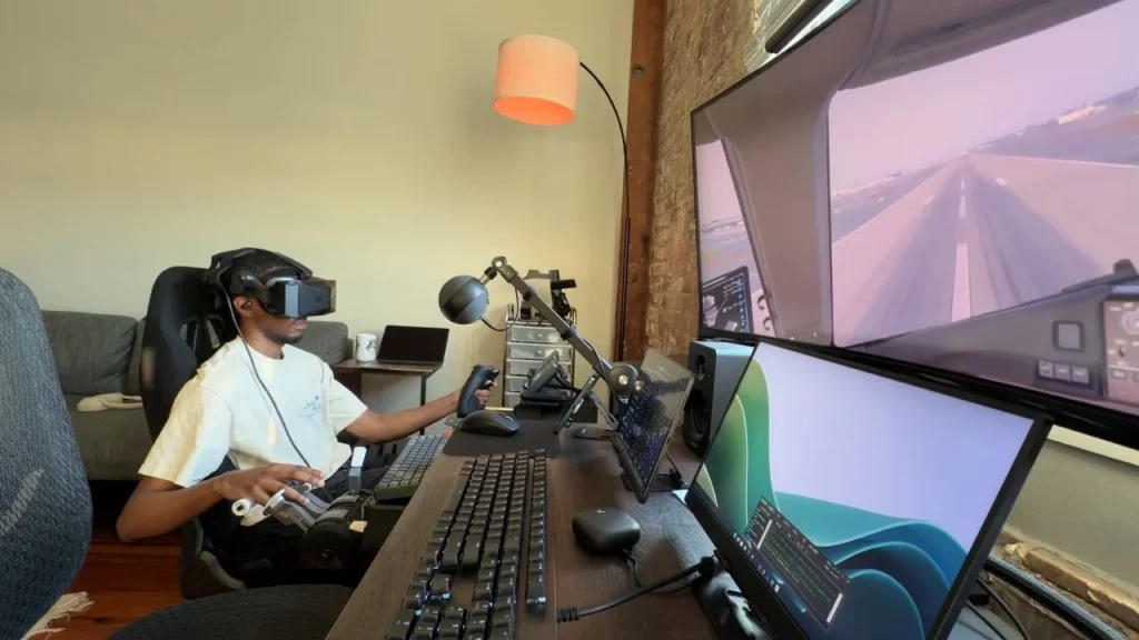 Man who built a flight simulator exclusively using parts from Temu revealed the eye-watering amount of money he saved
