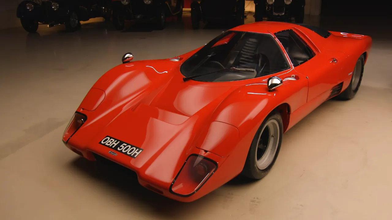 Jay Leno gets behind the wheel of Bruce McLaren's ultra-rare personal 1969 M6GT street race car and shares what he thinks