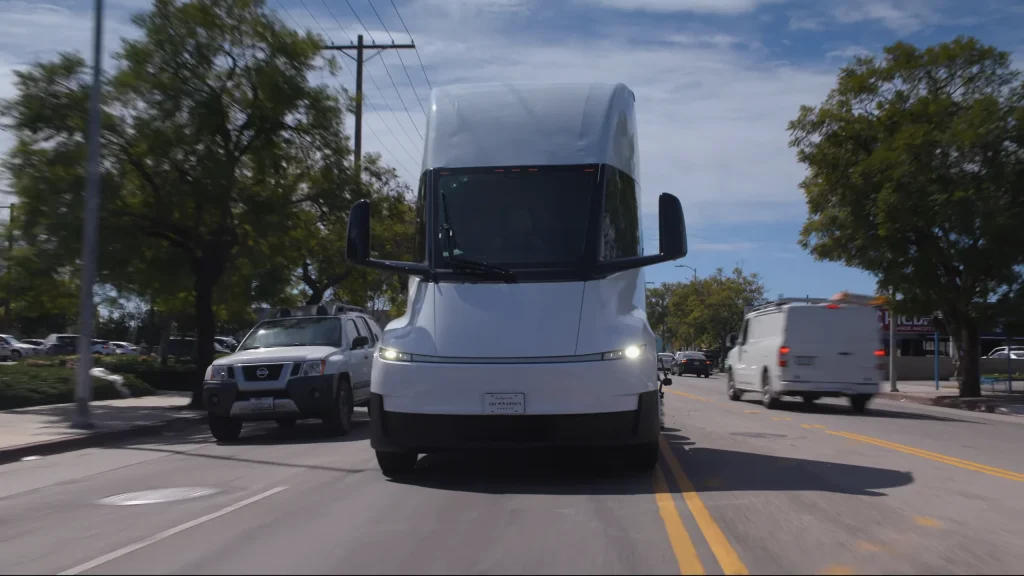Jay Leno just drove the production Tesla Semi EV with a battery designed to last one million miles and his verdict was simple