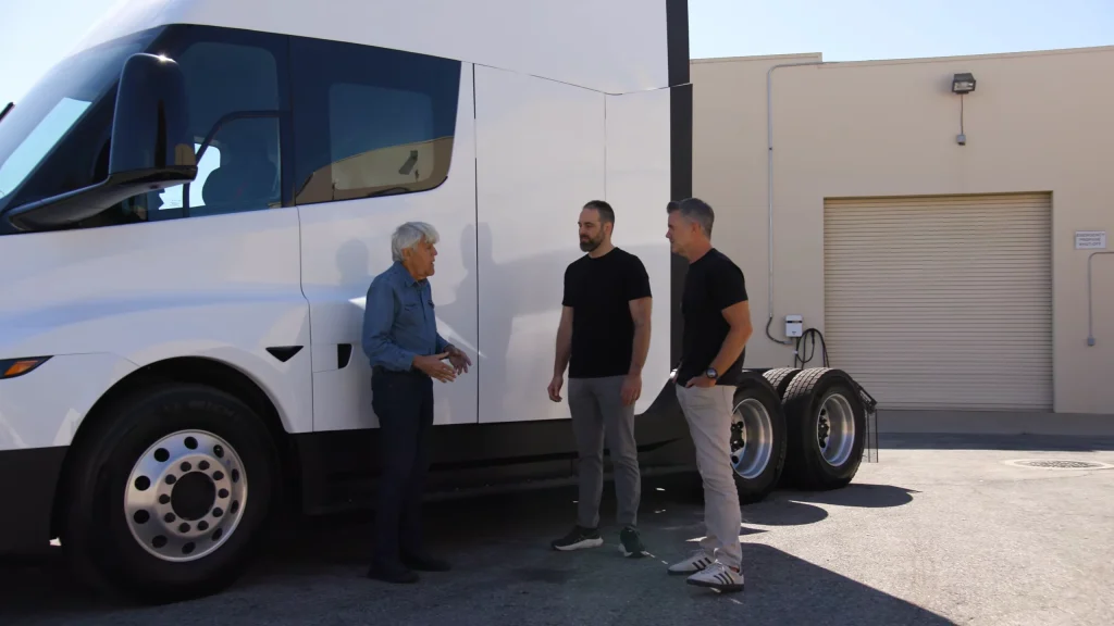 Jay Leno just drove the production Tesla Semi EV with a battery designed to last one million miles and his verdict was simple
