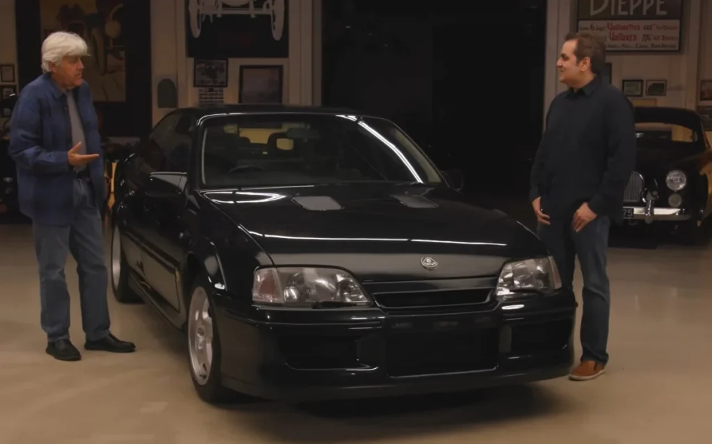 Jay Leno managed to get his hands on this incredibly rare 1992 Lotus Carlton