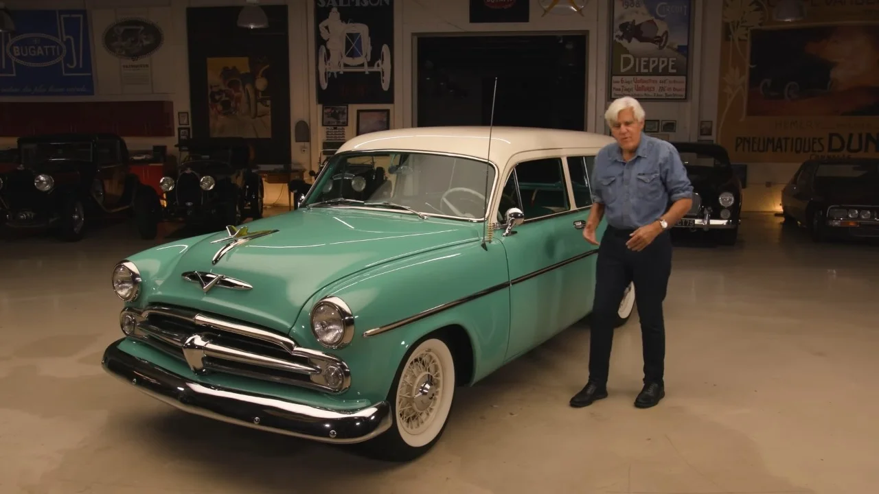 Jay Leno shows off Dodge he owns that's so rare he's never met anyone who's even heard of someone else owning one