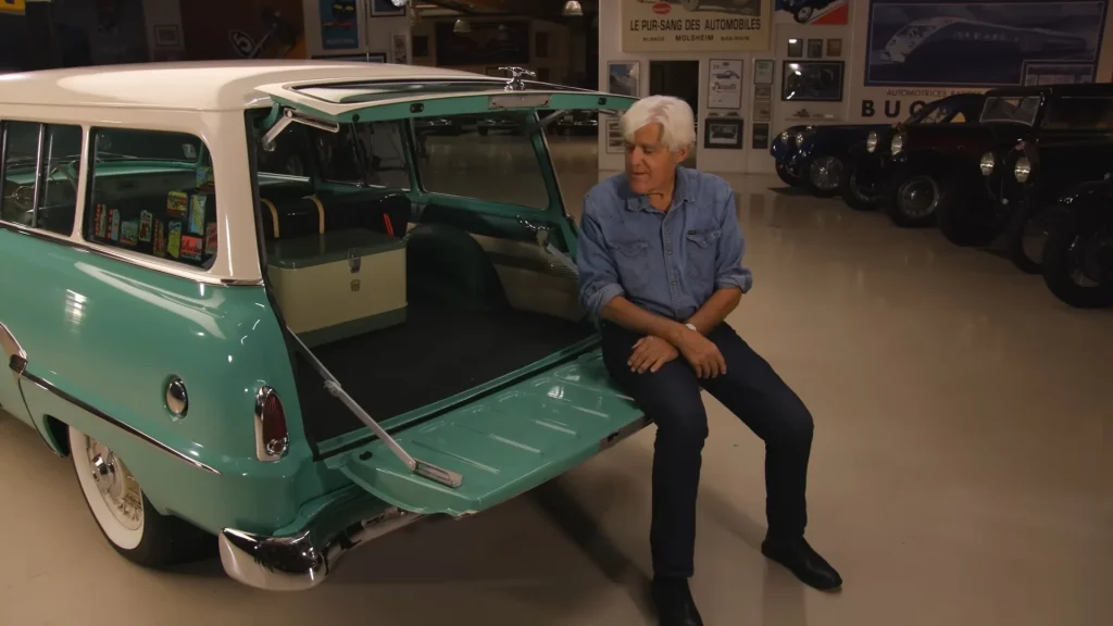 This Hemi V8-powered Dodge Coronet wagon is practically impossible to find in good condition, and of course Jay Leno has one