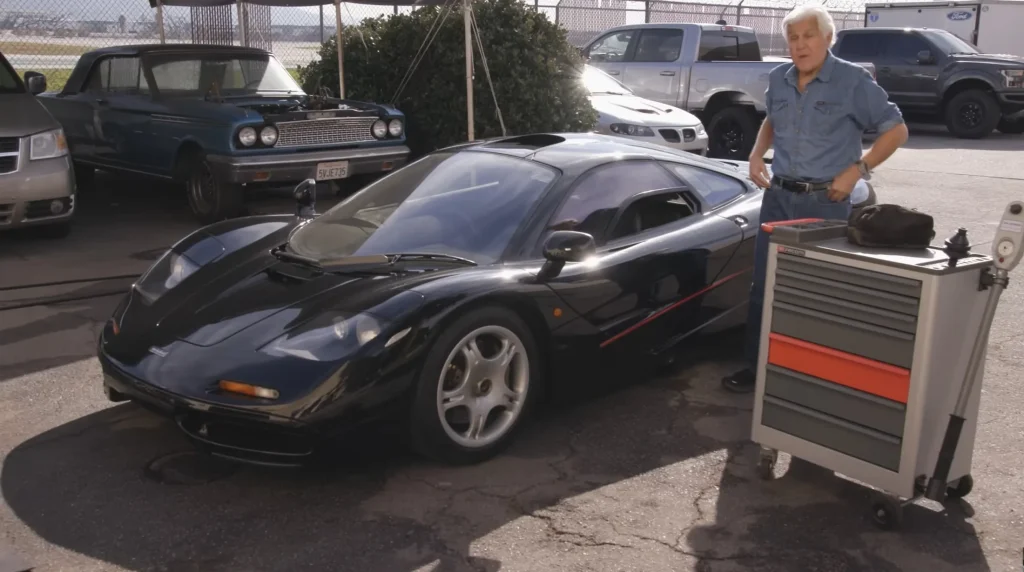 Jay Leno owns a McLaren F1 he bought for you can now safely call a bargain price but he doesnt want to sell it main