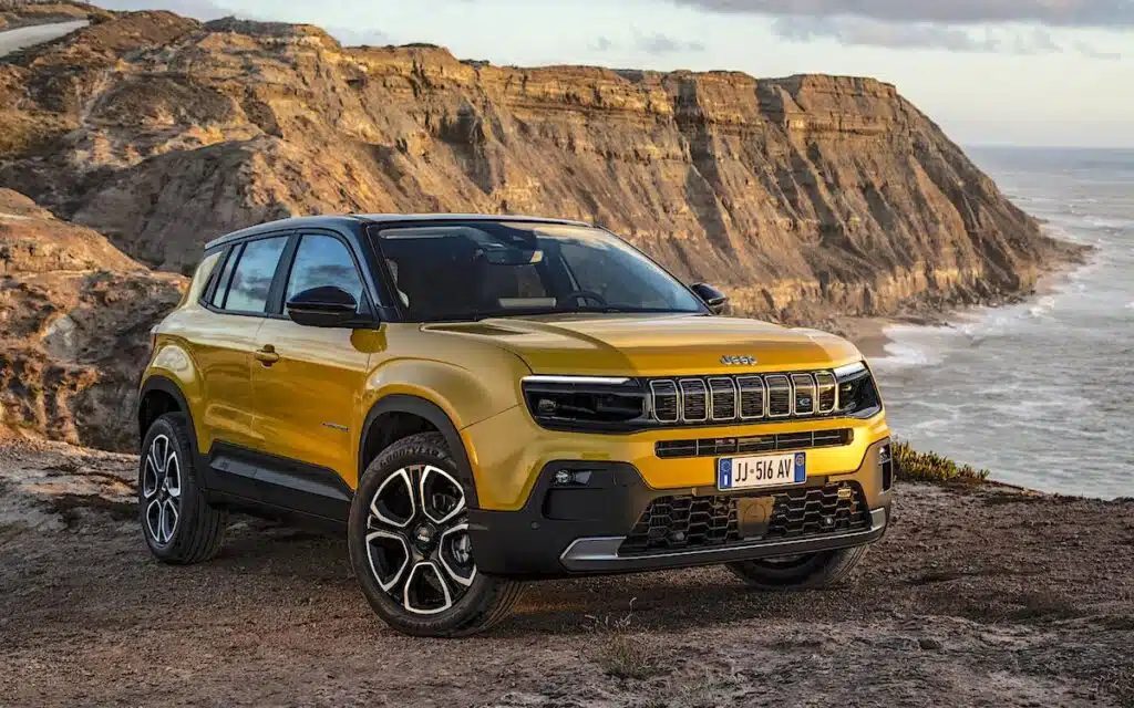 The Jeep Avenger, the company's first electric model