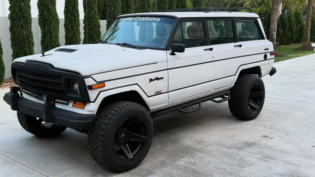 This Jeep Grand Wagoneer is more armor than car and packs a V8