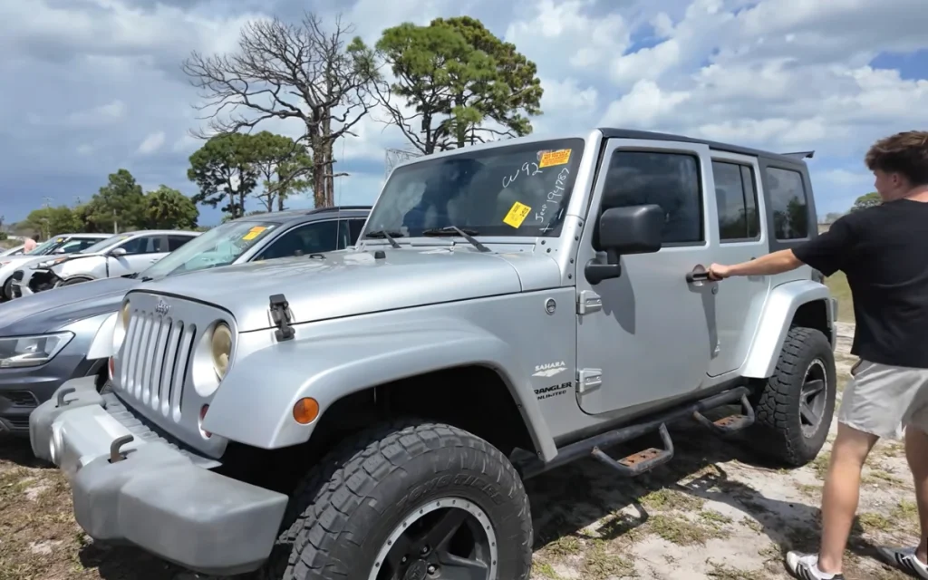 US man gives his son $4,000 and takes him to a car auction to see what he buys