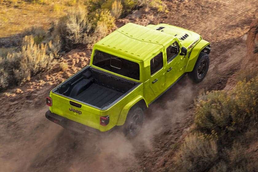Jeep in High Velocity yellow