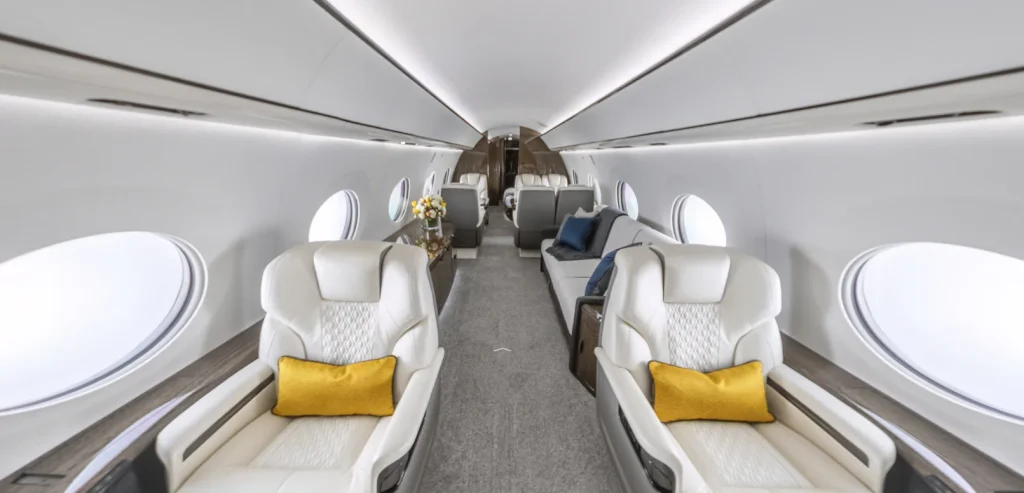 Inside Jeff Bezos’ $80,000,000 private jet that can soar just shy of the speed of sound