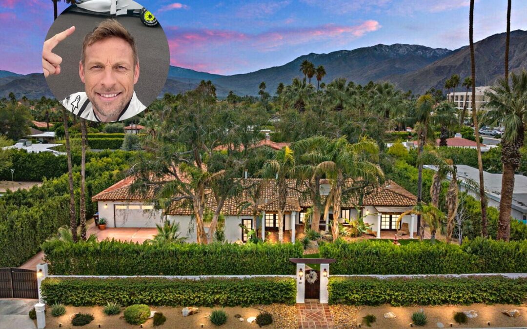 Former F1 champion Jenson Button is selling his Palm Springs mansion