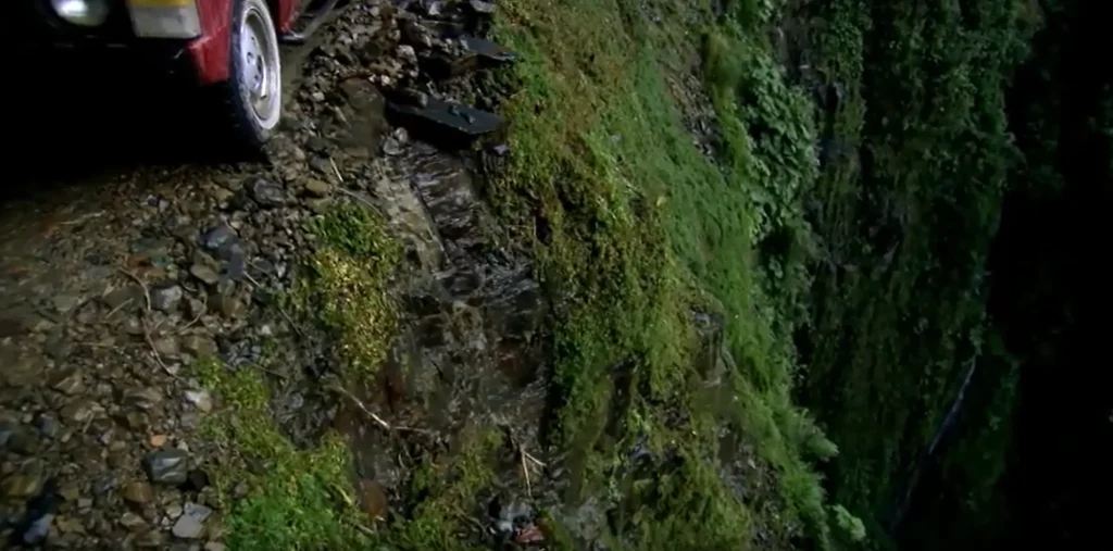 Jeremy Clarkson's terrifying close call on Bolivia's 'Death Road' where even slight mistakes must be avoided