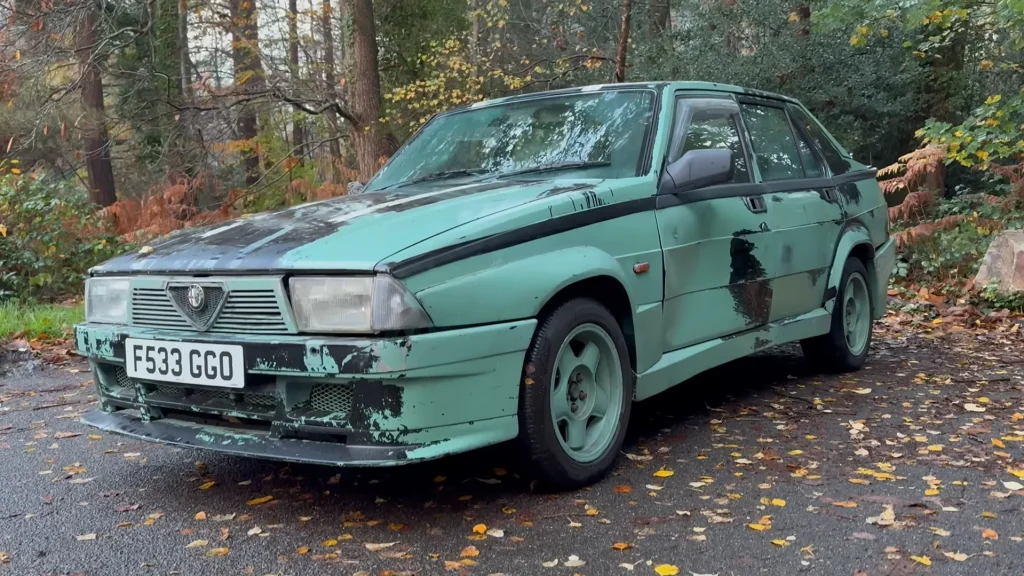 Man bought Jeremy Clarkson's Top Gear Alfa Romeo 75 3.0 V6 Veloce and documented the rough first 100 miles it travelled