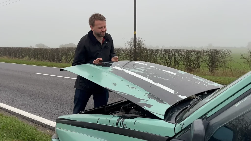 Man bought Jeremy Clarkson's Top Gear Alfa Romeo 75 3.0 V6 Veloce and documented the rough first 100 miles it travelled