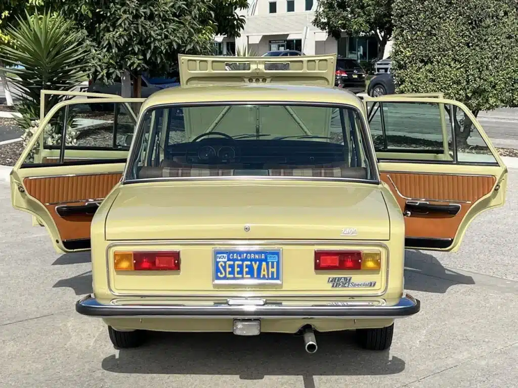 Jerry Seinfeld 1971 Fiat 124 Special T America