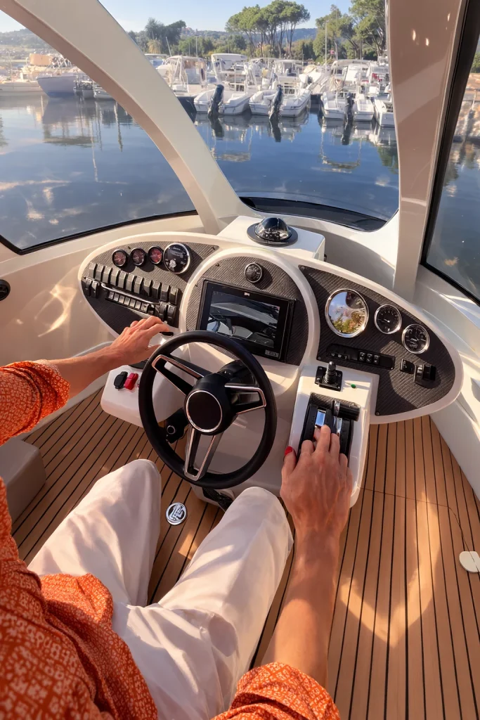 Inside the futuristic Jet Capsule mini-yacht that looks like it traveled back from the year 2065
