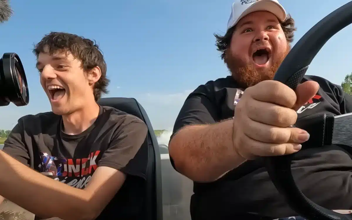 Kansas YouTuber built a badass supercharged jet boat from scrap metal and it rips