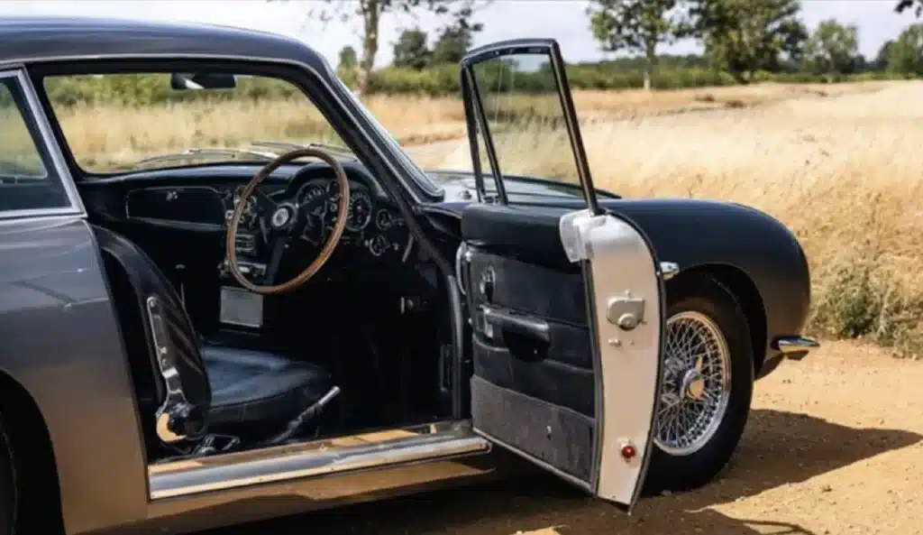 Jimmy Carr's beloved 1967 Aston Martin DB6 has just been turned into a fully electric beast