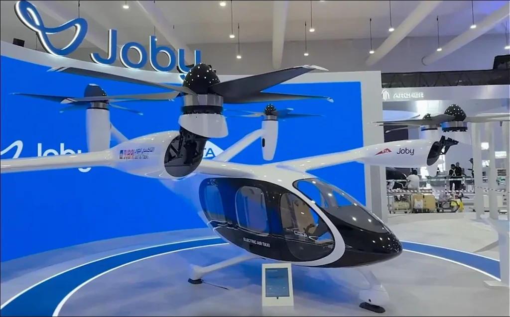 Joby Aviation just unveiled the world's first eVTOL air taxi at the 2025 Dubai Airshow