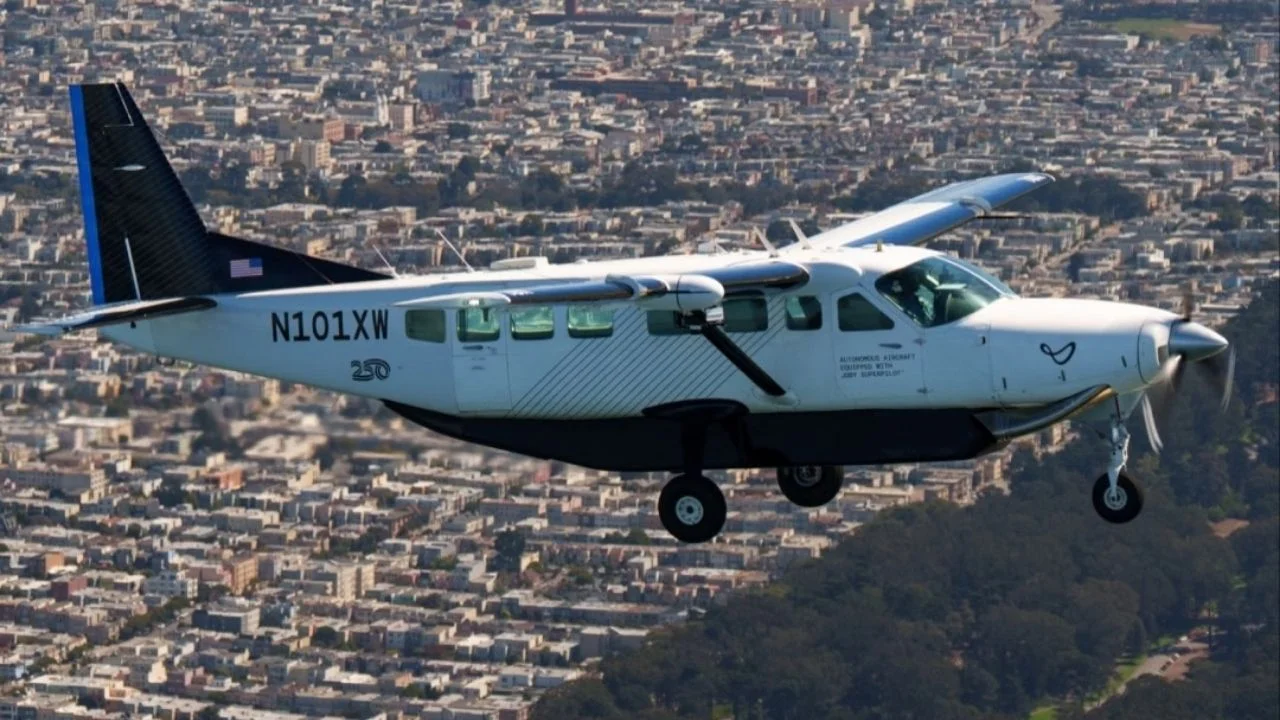 AI-powered autonomous Cessna Caravan plane flies 3,199 miles across the US with no pilot input for the first time ever