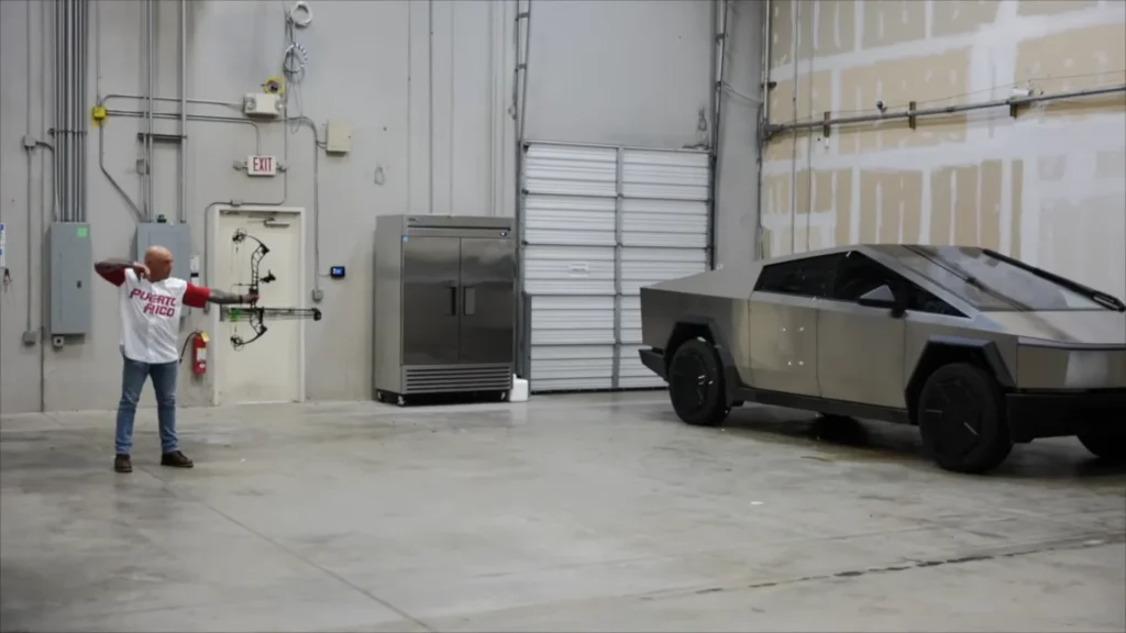 Joe Rogan decided to verify Elon Musks claims regarding the Tesla Cybertrucks bulletproof durability and the result was fascinating