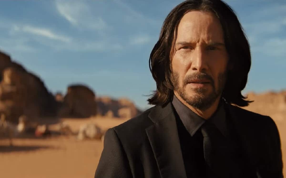 John Wick: Chapter 4, Keanu Reeves in the desert