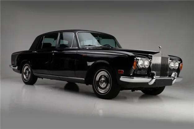 Johnny Cash's old 1970 Rolls-Royce Silver Shadow has been turned into an EV after it had 'black smoke' coming out of it