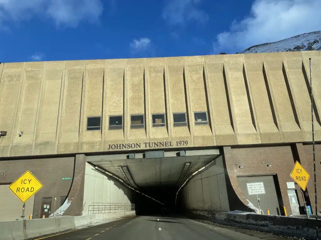 Narrow Eisenhower-Johnson Tunnel in Colorado is so long it’s natural to be unsure about driving through
