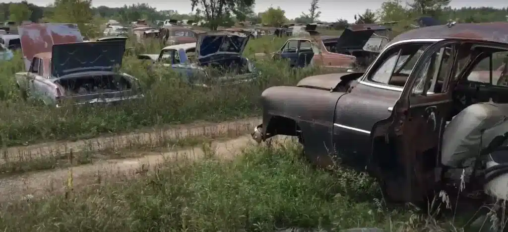 Minnesota junkyard has thousands of vehicles with some as old as the early 1900s