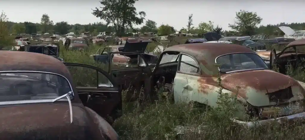 Minnesota junkyard has thousands of vehicles with some as old as the early 1900s