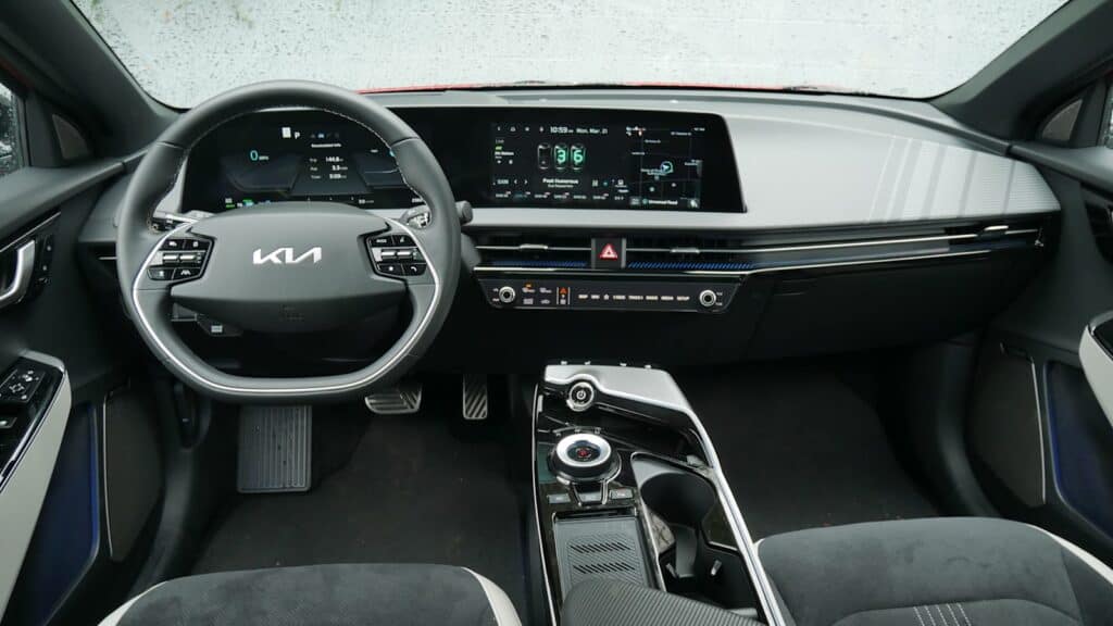 KIA EV6 GT interior dashboard