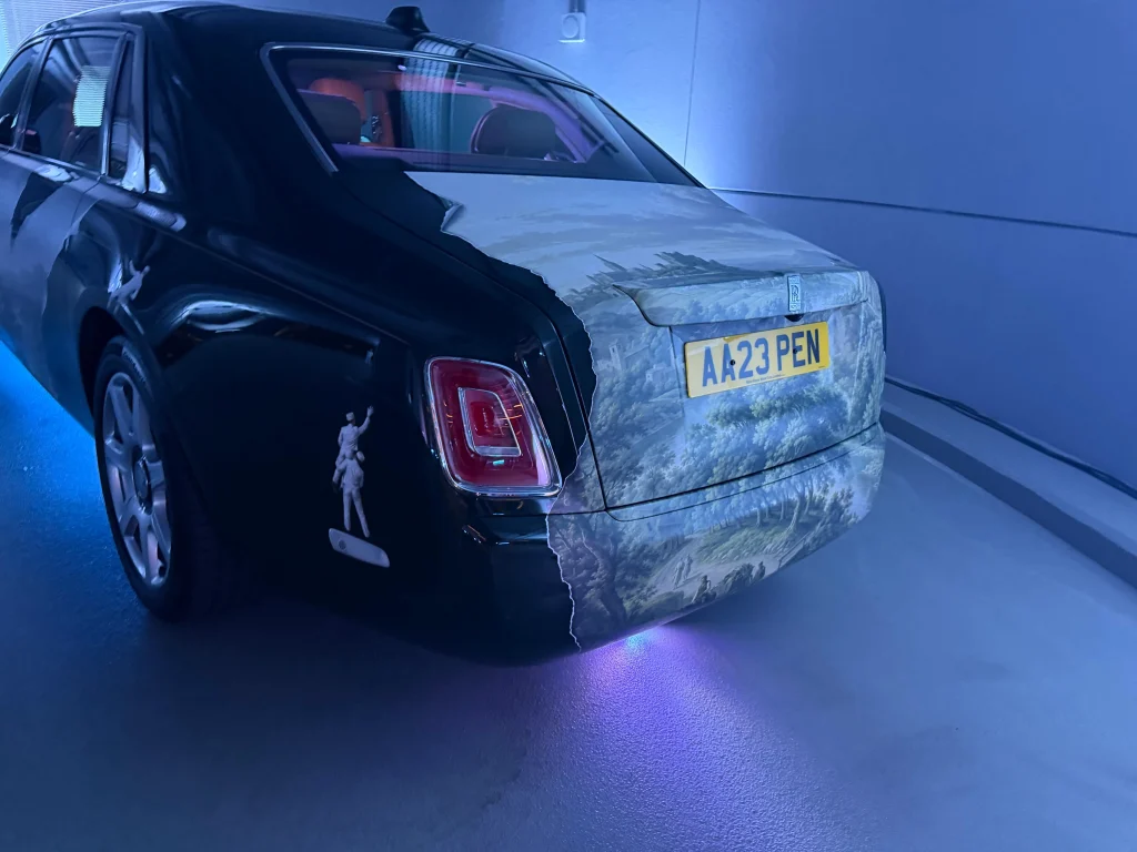 KOZO spent three months transforming entire fleet of luxury cars including Rolls-Royce and Bentley into drivable art and these are all the small details that stand out