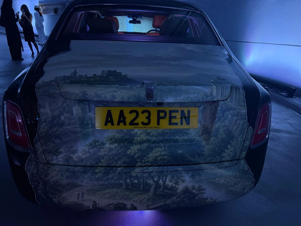 KOZO spent three months transforming entire fleet of luxury cars including Rolls-Royce and Bentley into drivable art and these are all the small details that stand out