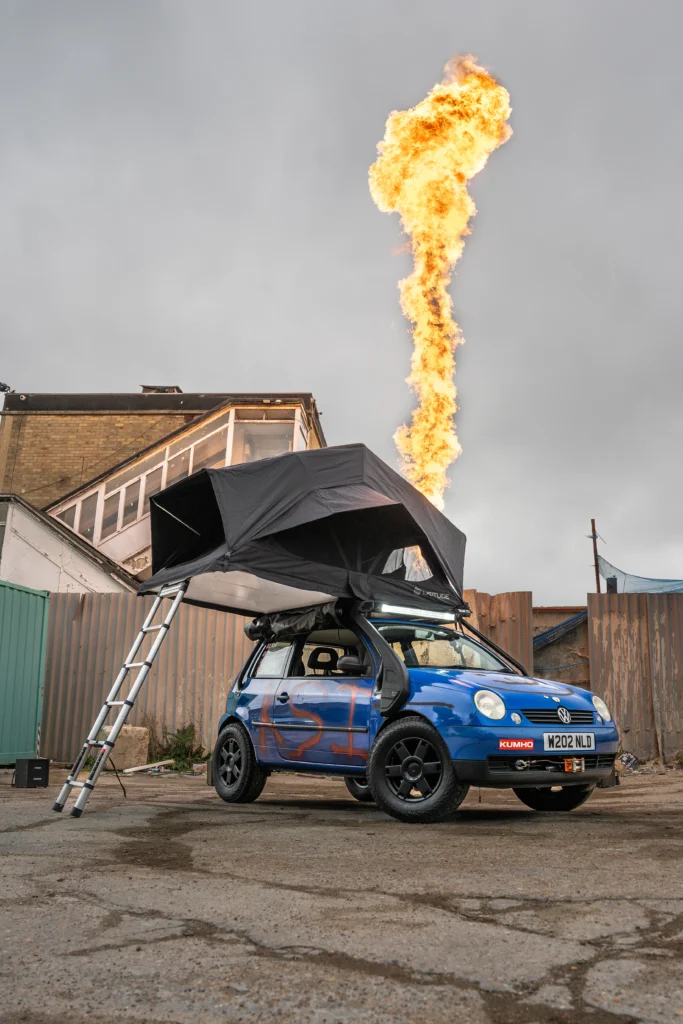 YouTuber buys KSI's old Volkswagen Lupo and turns it into a off-road monster within a week