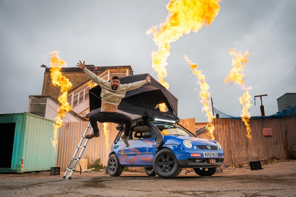 YouTuber buys KSI's old Volkswagen Lupo and turns it into a off-road monster within a week