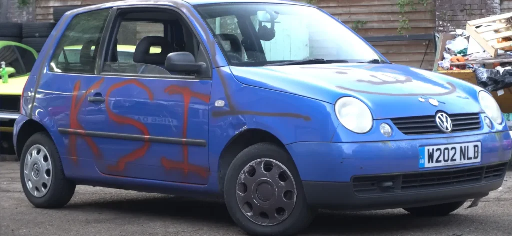 YouTuber buys KSI's old Volkswagen Lupo and turns it into a off-road monster within a week