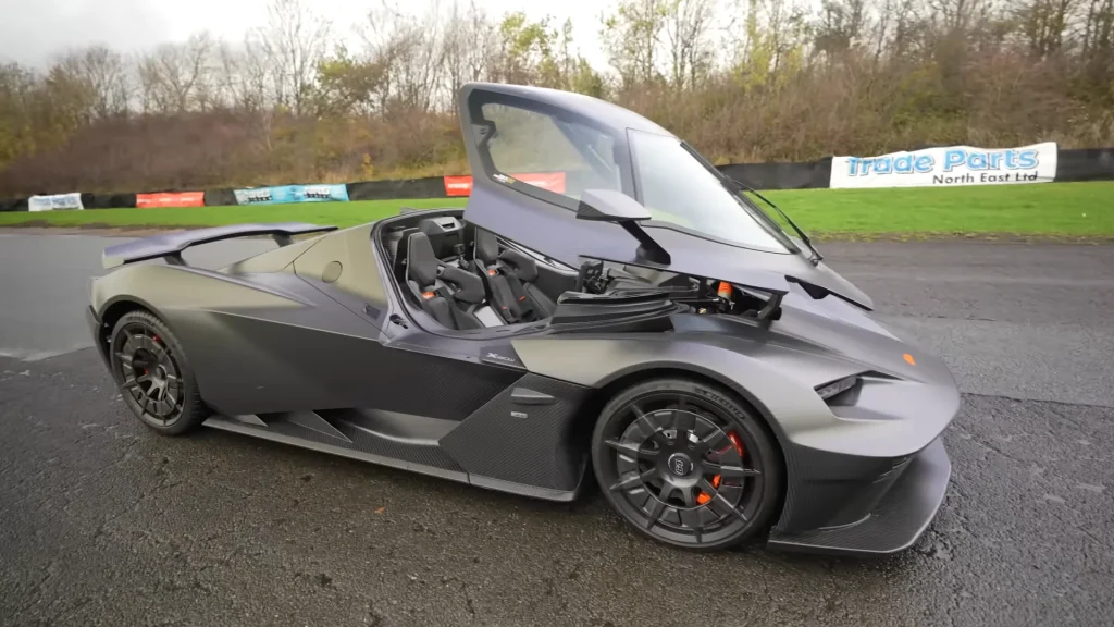 First X-BOW GT-XR sports car in the UK inspected by KTM