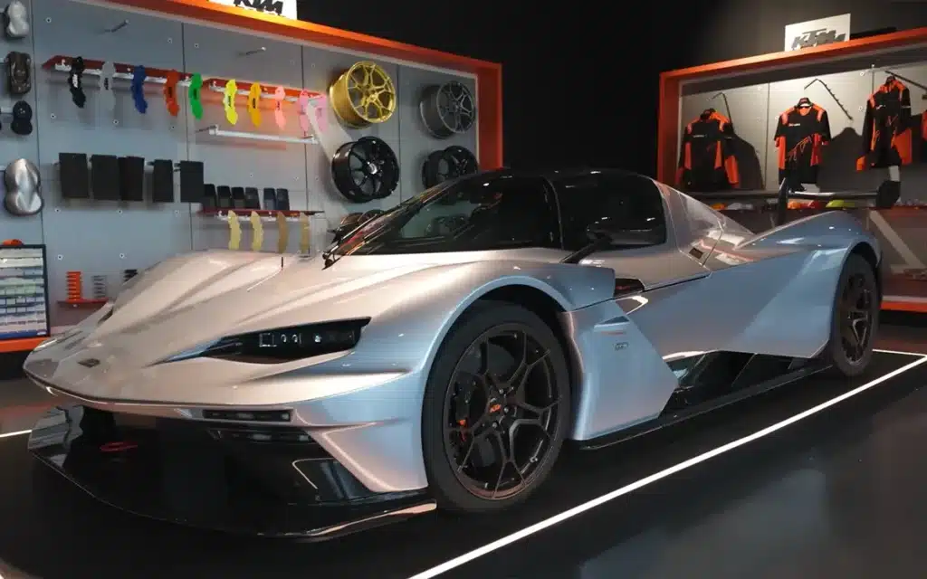 This British man has snubbed the big-name brands like Ferrari and Lamborghini and put his $400k towards an unknown supercar called KTM X-Bow GT-XR.
