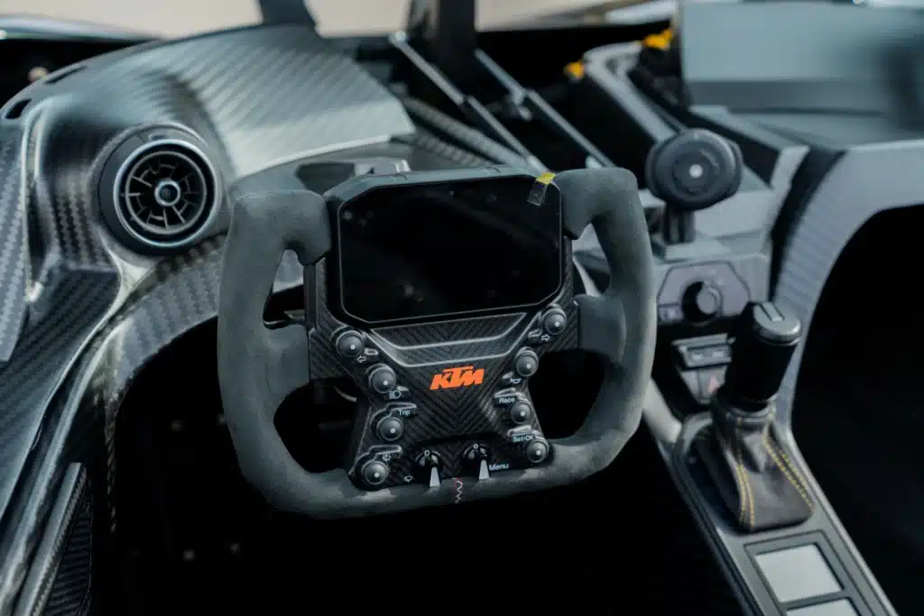 KTM X-Bow GT XR SBX Cars, steering wheel