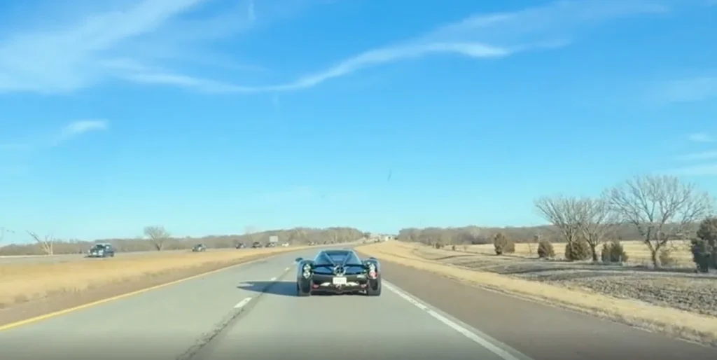 Pagani Utopia spotted in Kansas
