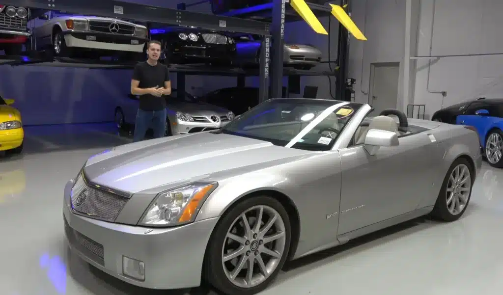 A rare Cadillac XLR-V with a Northstar V8 and Corvette platform was bought for $10K in Kansas and is still running after years of wear