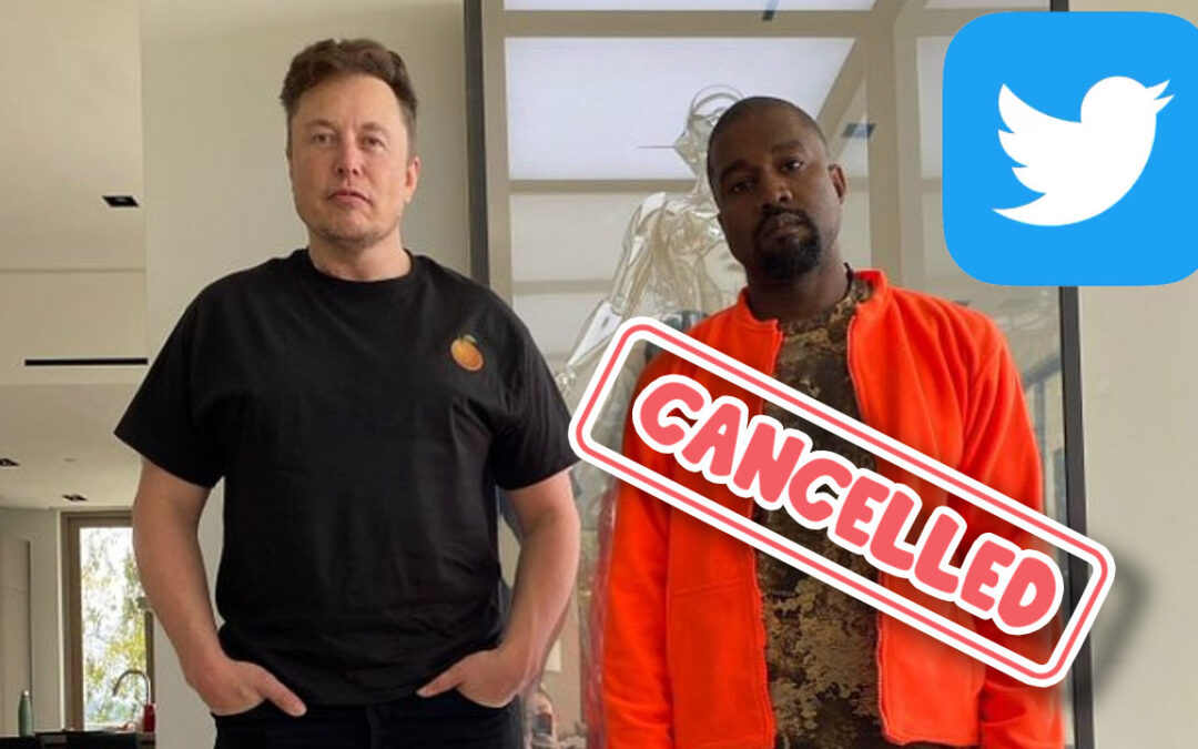 Kanye West is the first celebrity to be kicked off Twitter under Musk’s reign