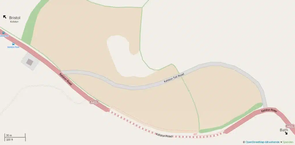 UK toll road made minus permission with 100K cars using it