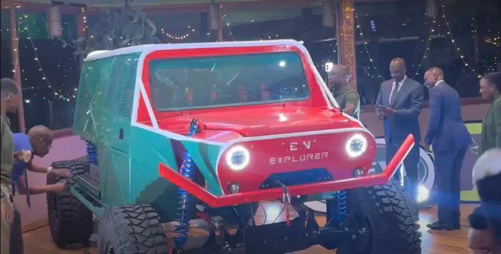 Kenya's first EV revealed for locals to see, will take on one of the world's toughest off-road events