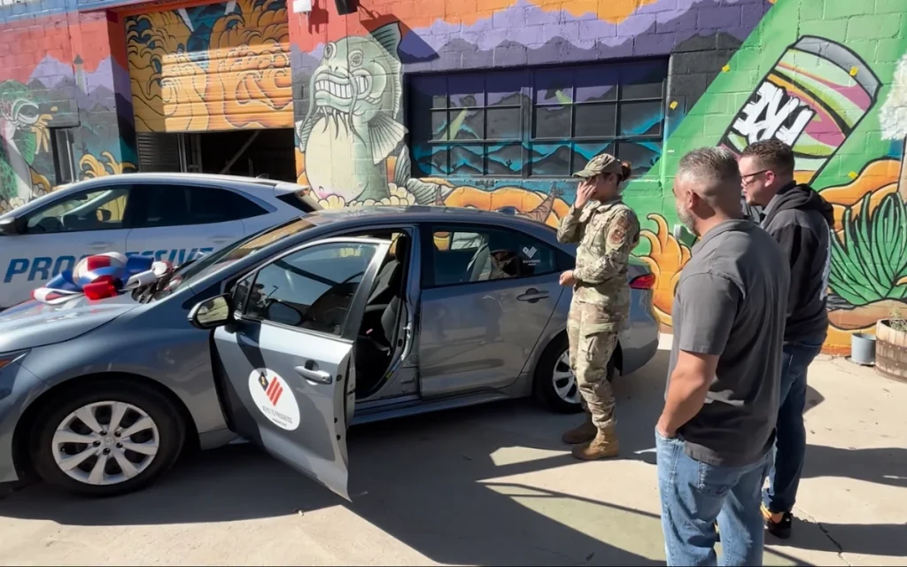 Arkansas veteran who overcame homelessness gets a life-changing gift with a new Nissan Altima