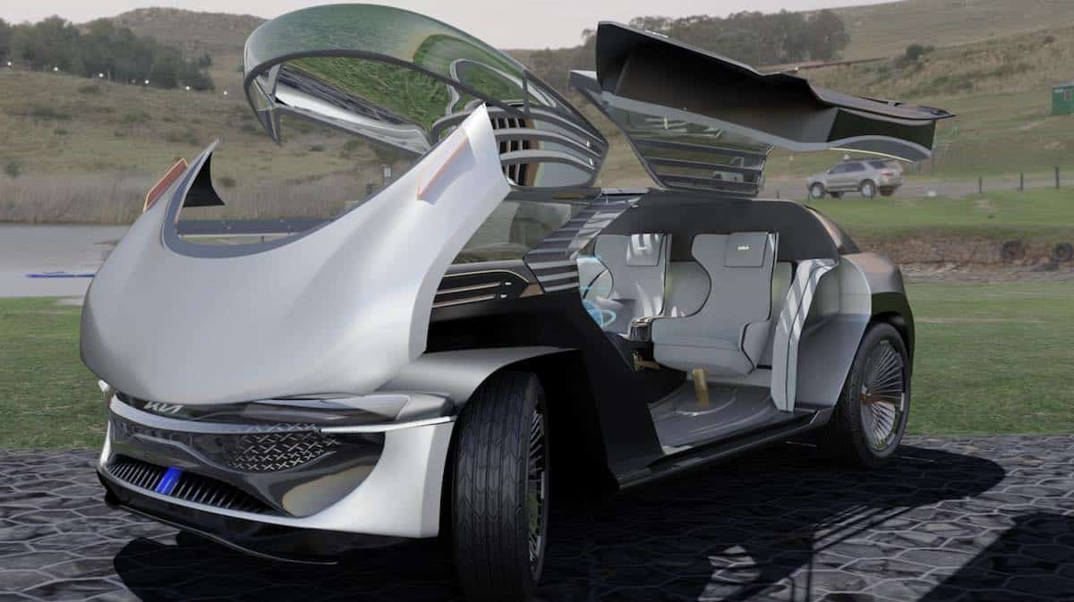 Kia EV-X Concept rendering by Seokjae Ham