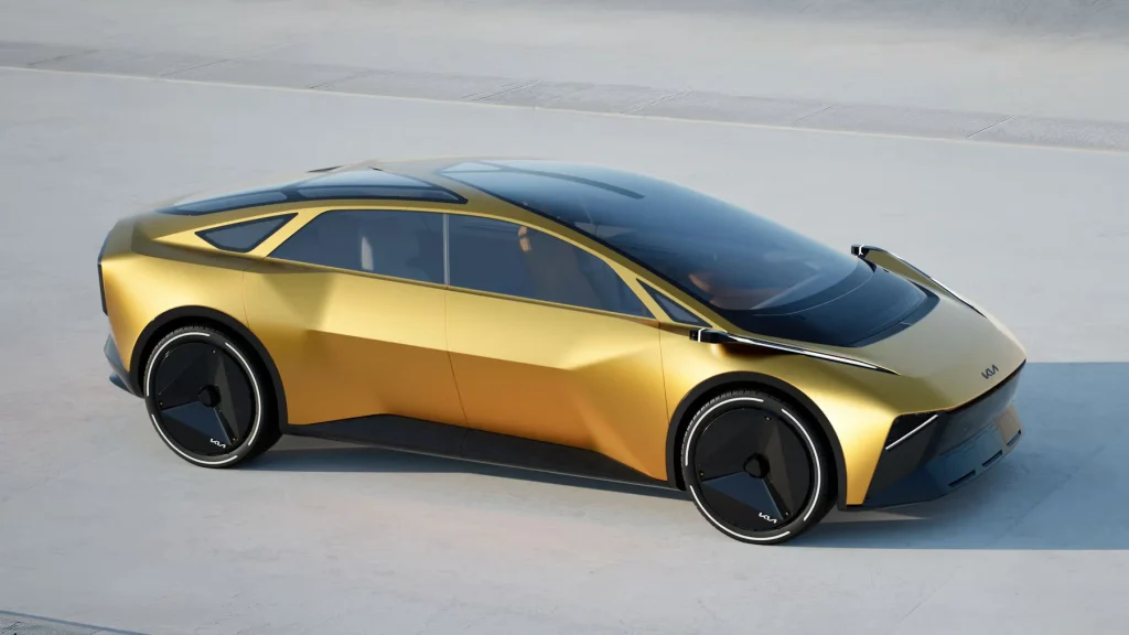 Kia just dropped a wild 80th anniversary concept with headlights mounted on floating fins