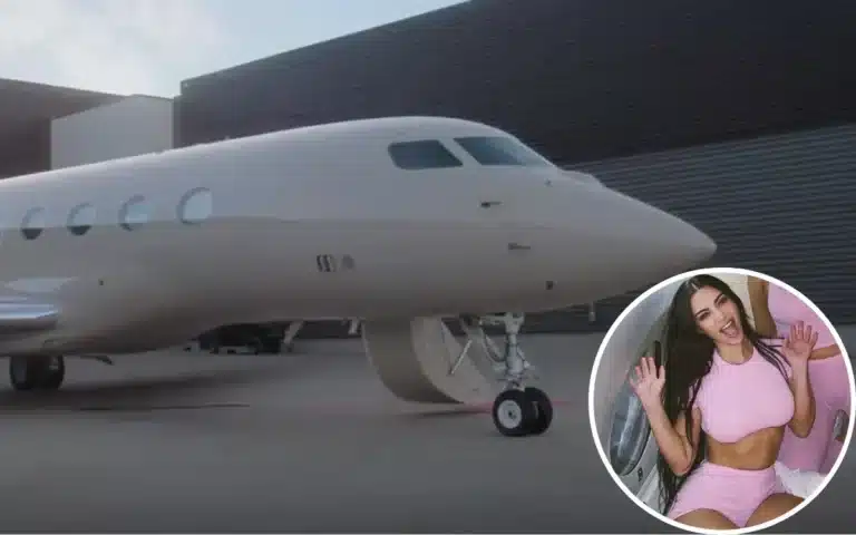 Kim Kardashian spent $55 million transforming her private jet, ‘Kim Air’, into a flying cashmere suite, but there's one rule that Kylie Jenner must oblige by