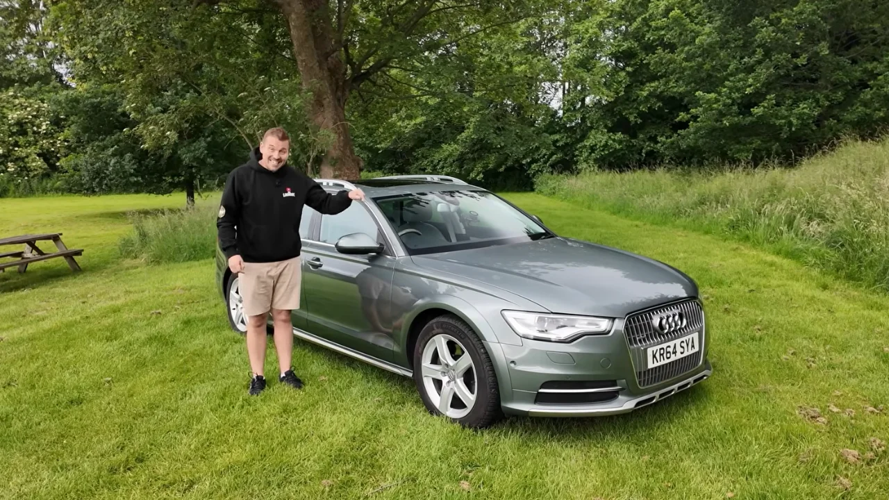Man drives King Charles III's old Audi A6 Allroad and finds something very unexpected